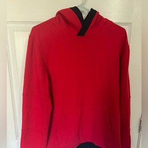 Express Black and Red Hoodie Jacket